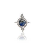 lapis lazuli sterling silver handmade ring