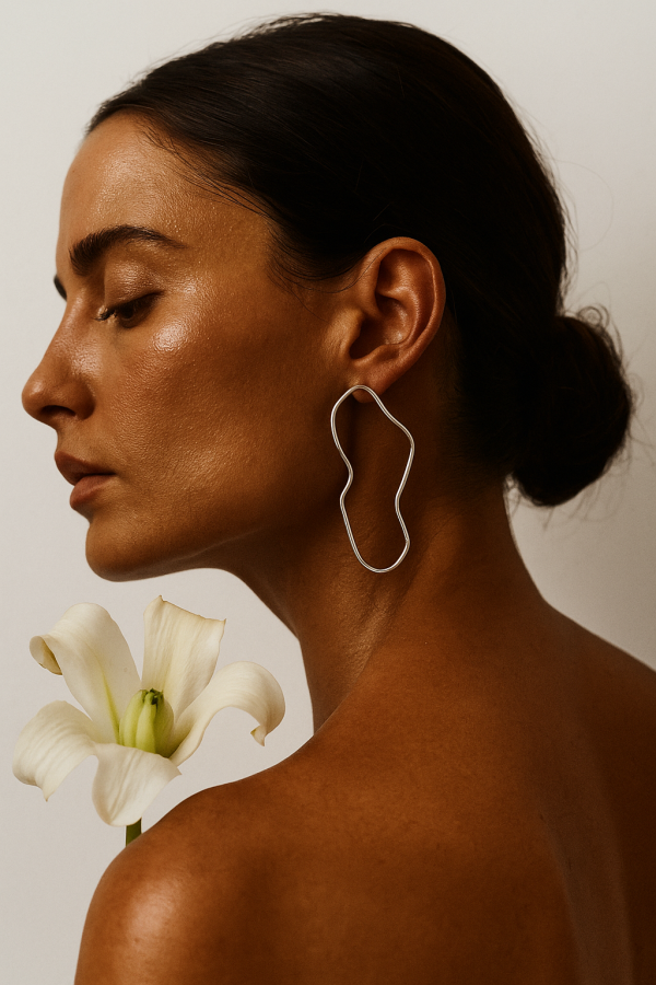 Wave earrings