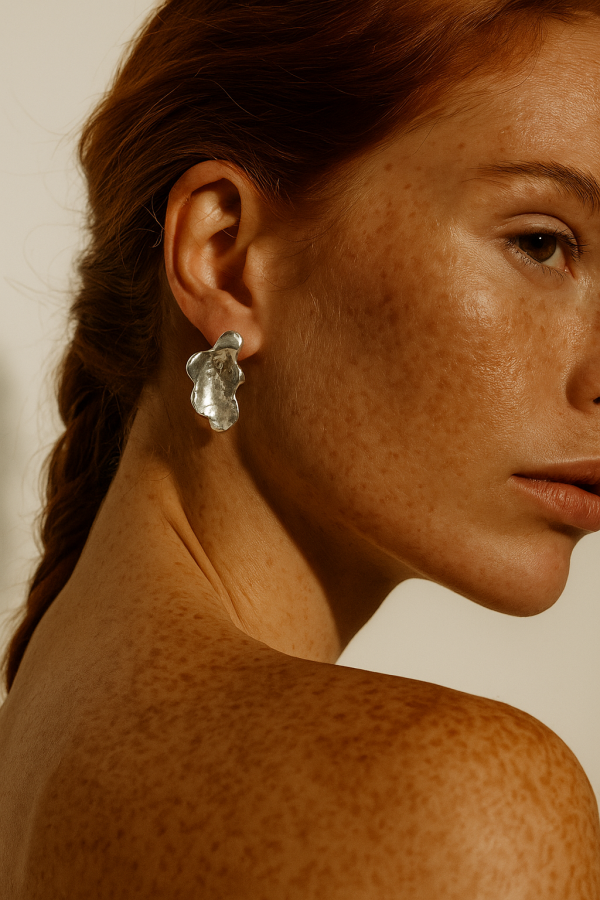 Bahari wave earrings