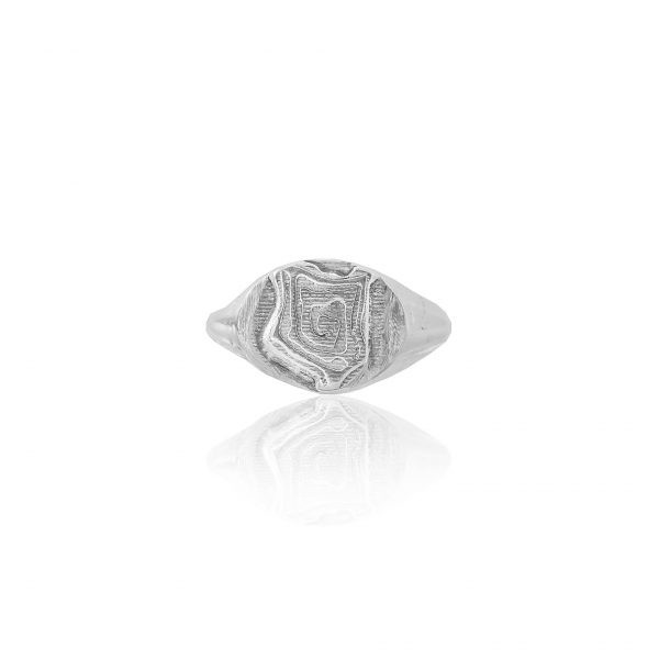 Map of Kenya Signet Ring